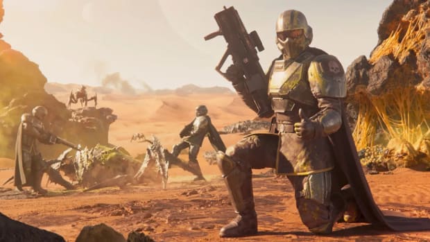 Helldivers 2 Promo Image Soldier